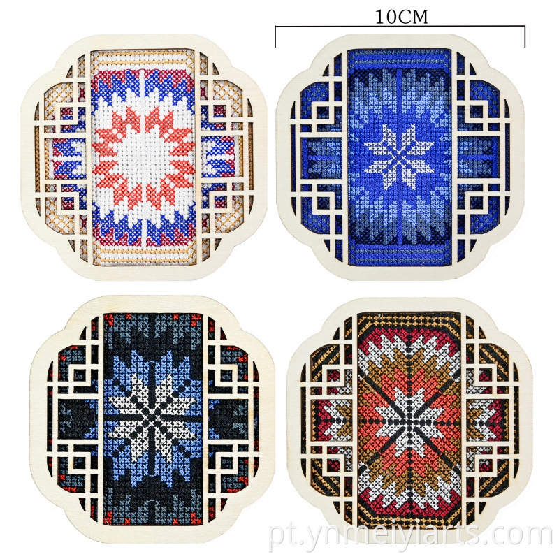 Embroidered fridge magnet